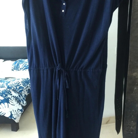 Dress M Monoprix Blue included T-shirt women ideal for work pit to pit 21 - Picture 4 of 5